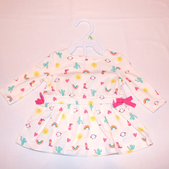Girls white top/ size 3m by carters - Picture 1 of 5